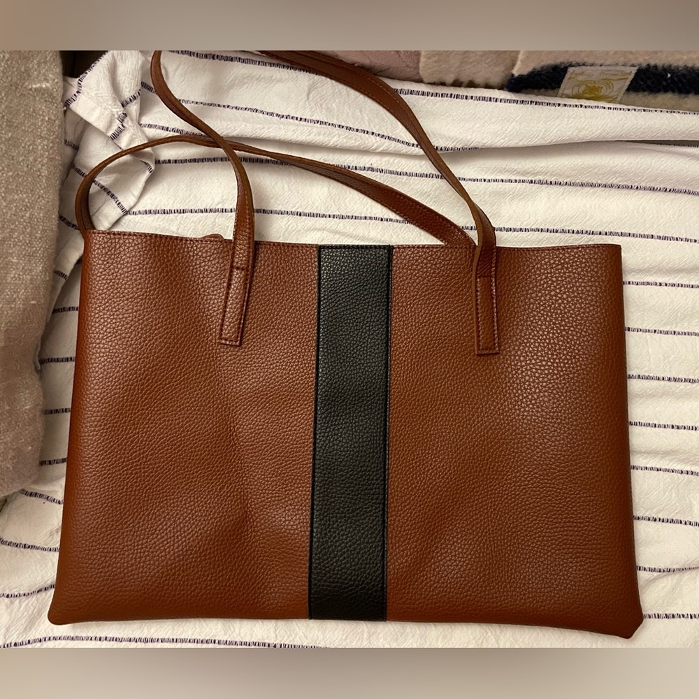Vince Camuto vegan leather tote